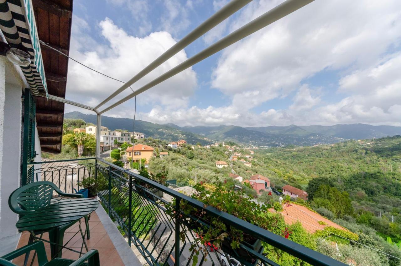 Ca' Do Pescou, Charming 2,Bedroom Apartment With Stunning Hill Views Overlooking The Greenery ราปาลโล ภายนอก รูปภาพ
