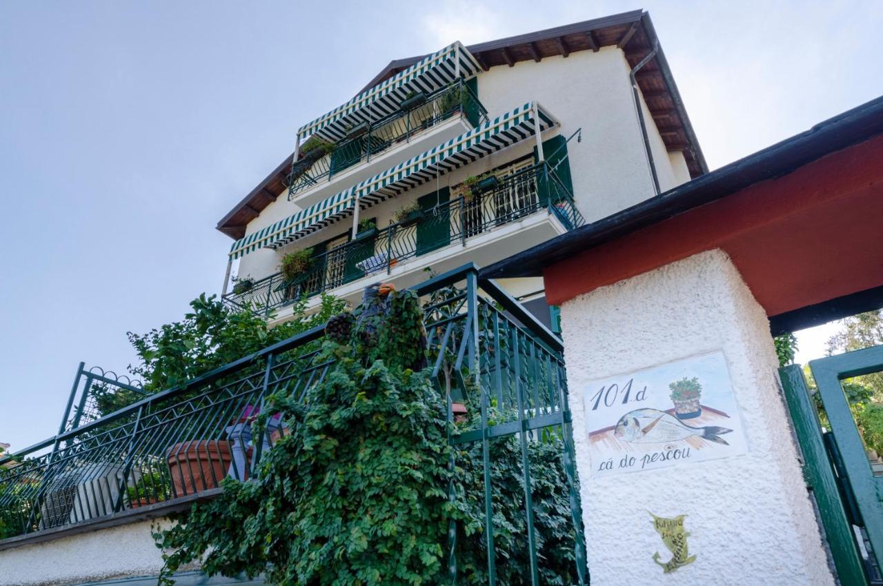 Ca' Do Pescou, Charming 2,Bedroom Apartment With Stunning Hill Views Overlooking The Greenery ราปาลโล ภายนอก รูปภาพ