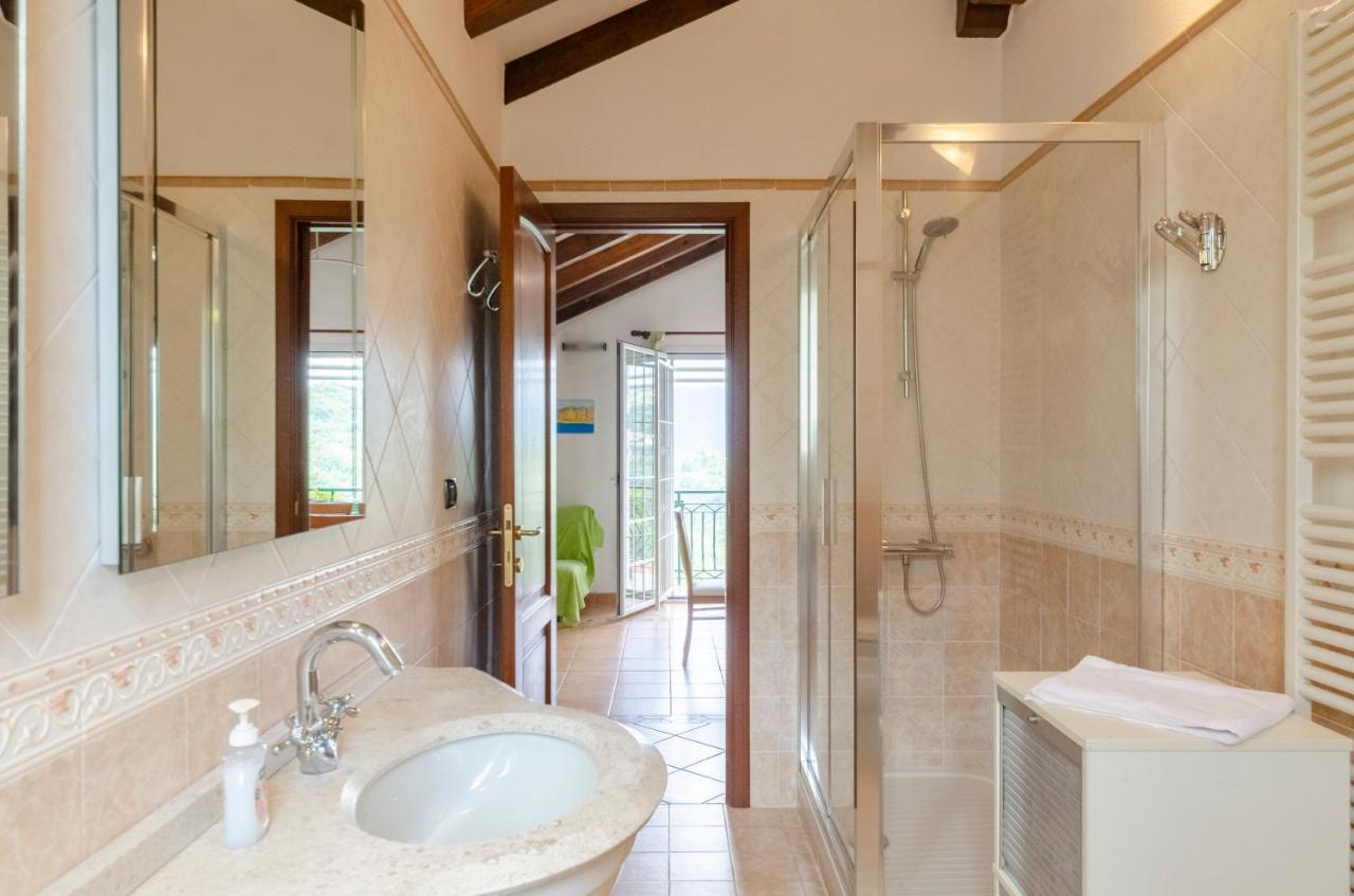 Ca' Do Pescou, Charming 2,Bedroom Apartment With Stunning Hill Views Overlooking The Greenery ราปาลโล ภายนอก รูปภาพ